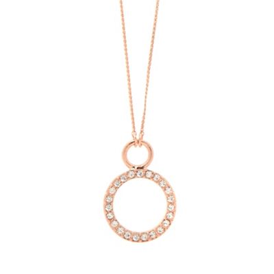 Bronze diamante toggle 2-in-1 necklace
